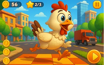 Second happy chicken in the game